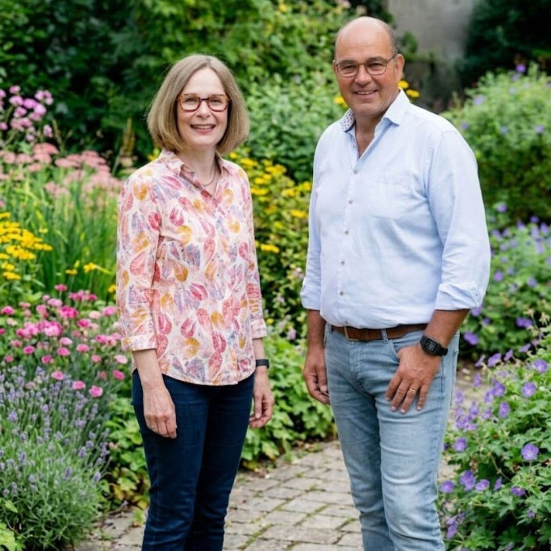 Interview artikel van de VAB over persoonlijke ontwikkeling in agrarisch advies, op de afbeelding: Roelof en Manon.