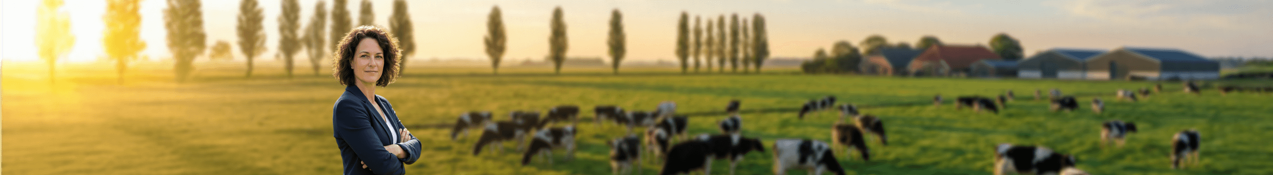 Vrouwelijke adviseur - melkvee - header Vrouwelijke adviseur - melkvee - header